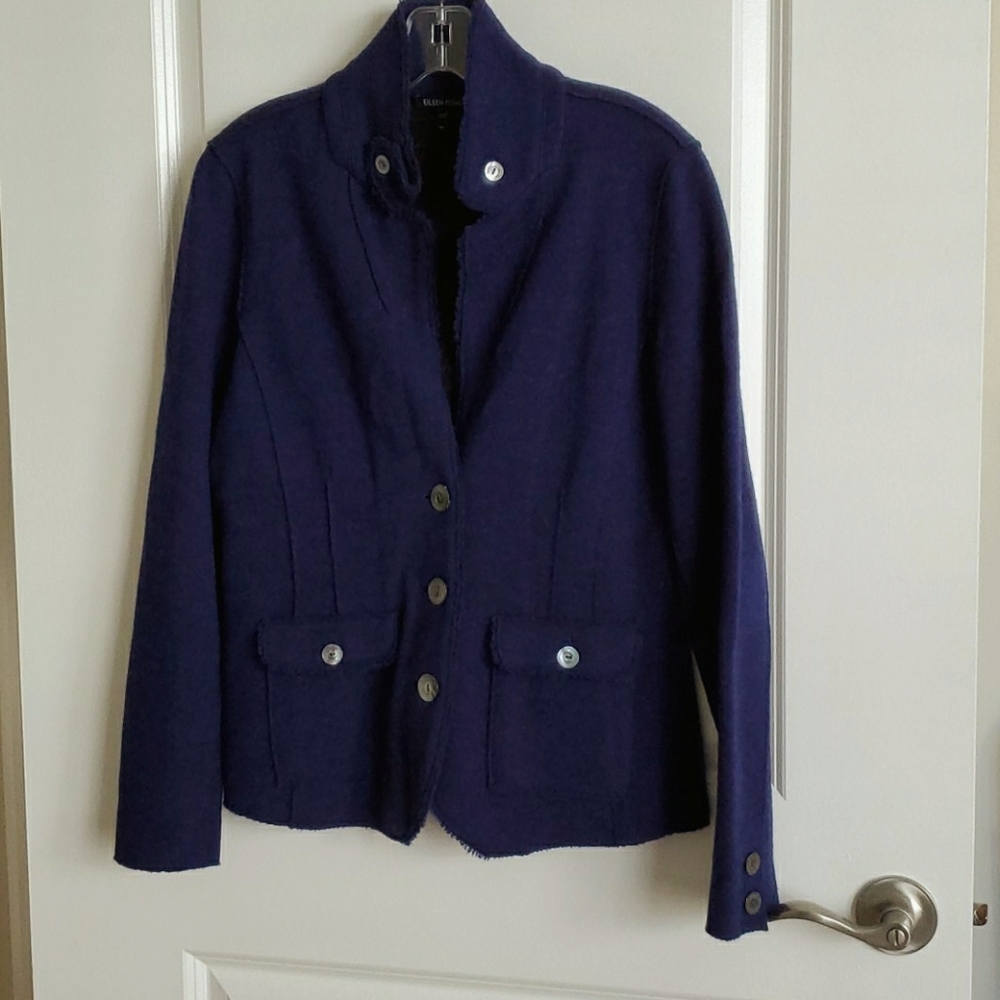 Eileen Fisher knit jacket